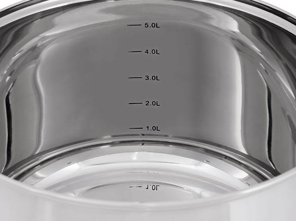 Garnki Zilner stalowe ZL 8102 - wnętrze