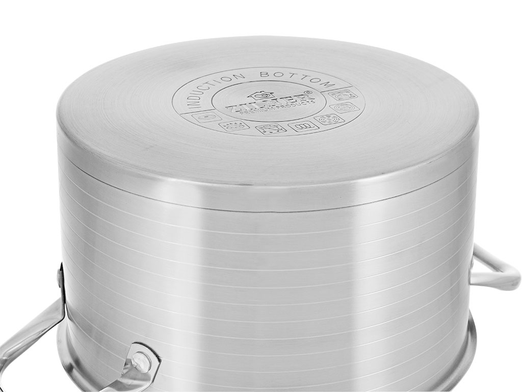 Garnki stalowe Zilner ZL 8124 - indukcyjne dno