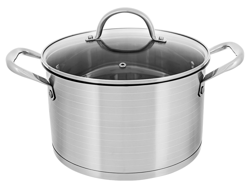 Nitowane uchwyty każdego naczynia Zilner ZL 8124