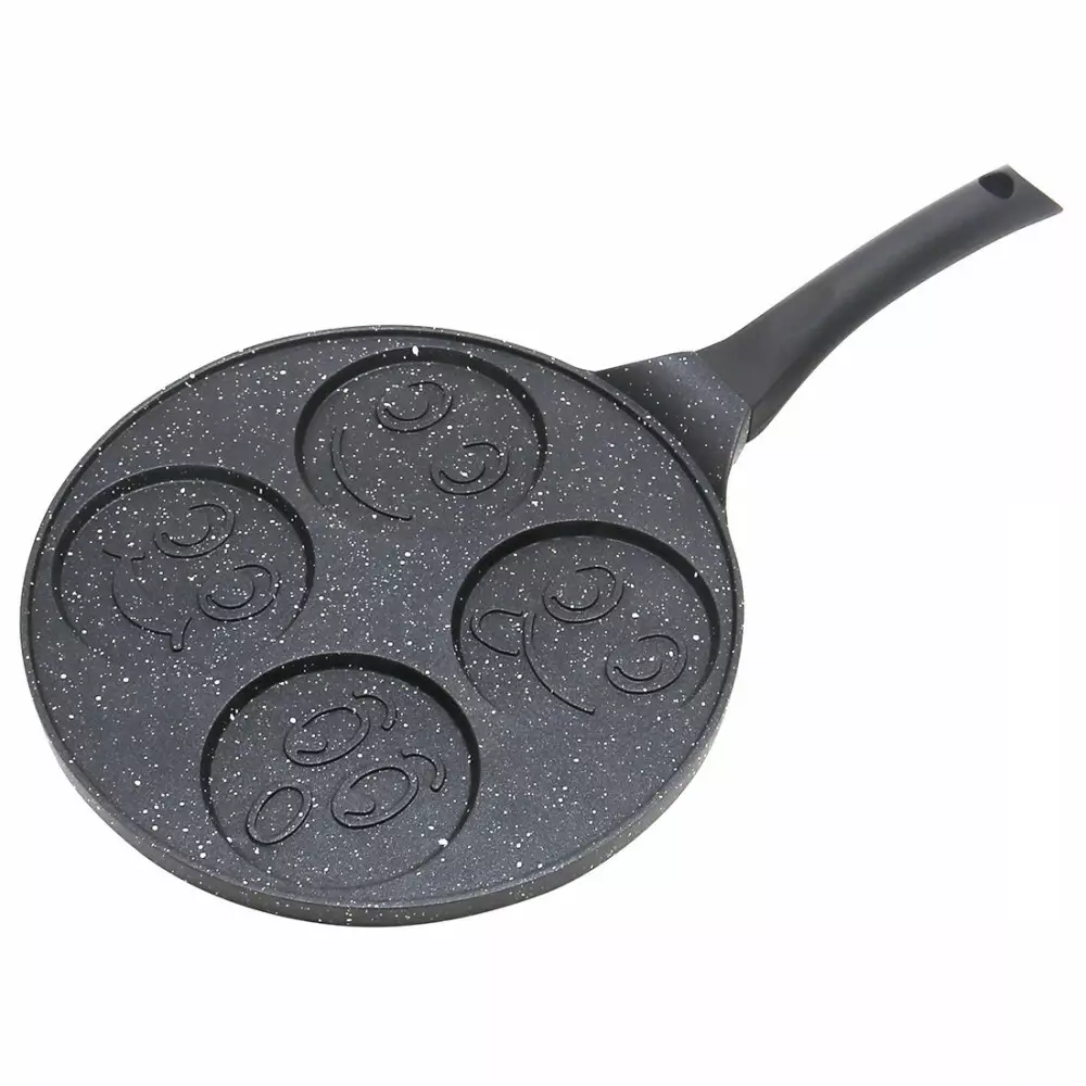 Patelnia do mini naleśników 26cm powłoka marmurowa KH 1672 Kinghoff