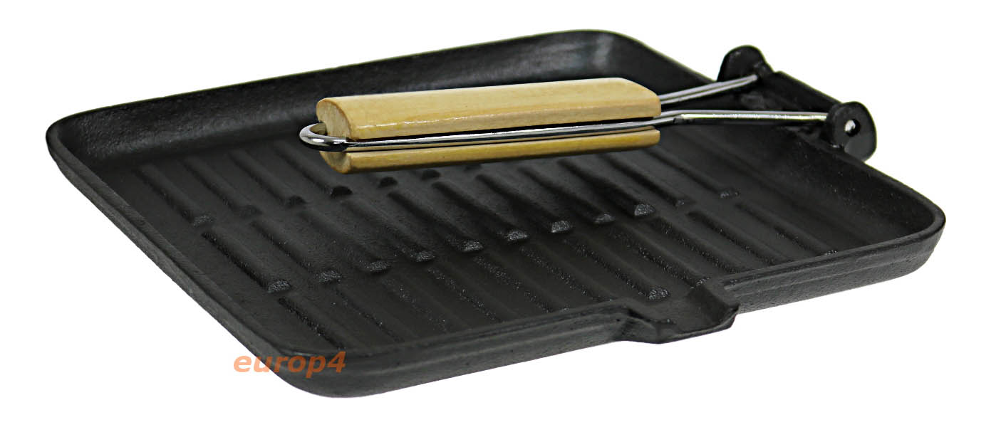 Patelnia KingHoff KH 1107 ŻELIWNA 24x24 Grill ciężka Indukcja Gaz