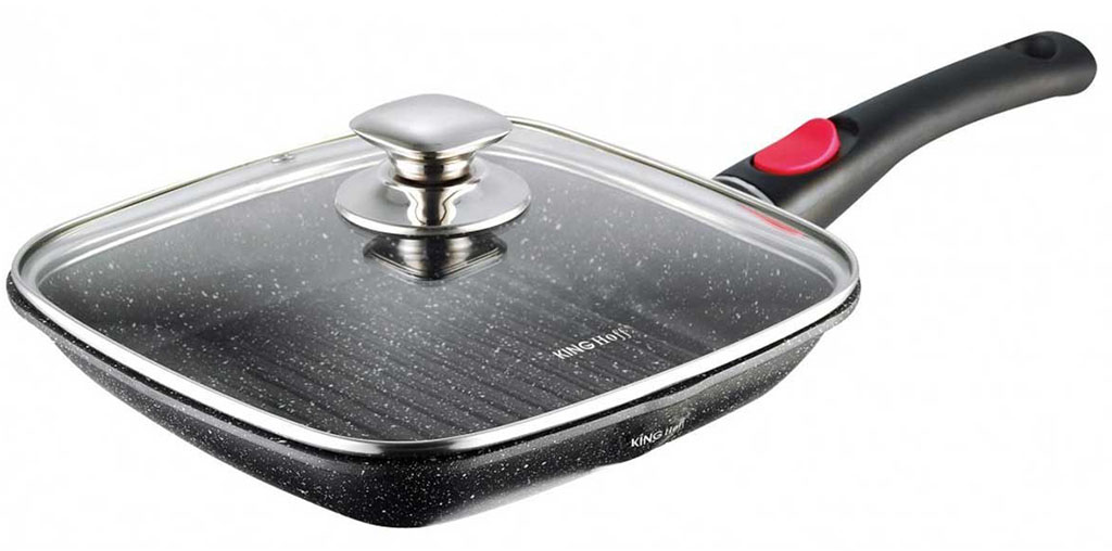 Patelnia marmurowa grillowa Kinghoff KH 1510
