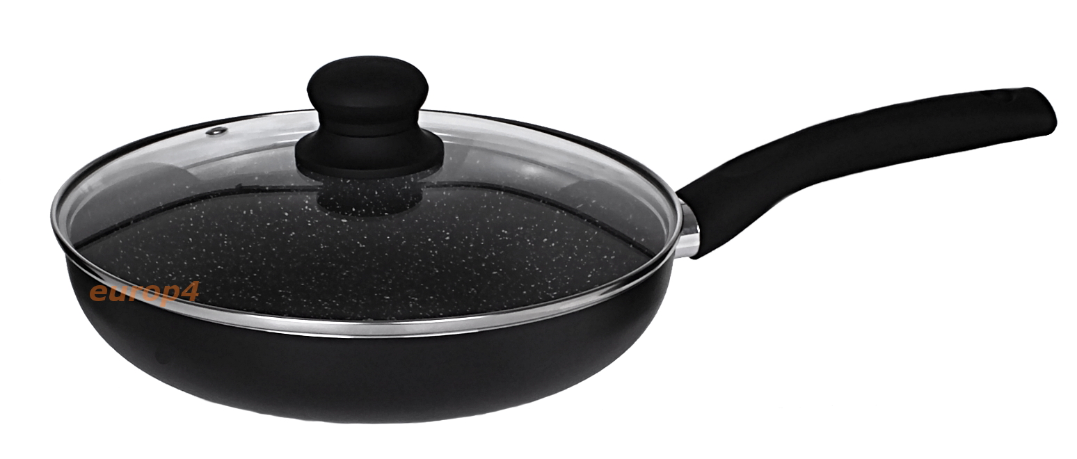 Patelnia na indukcję Kinghoff KH 3957 - 24 cm Ceramiczna Granitowa