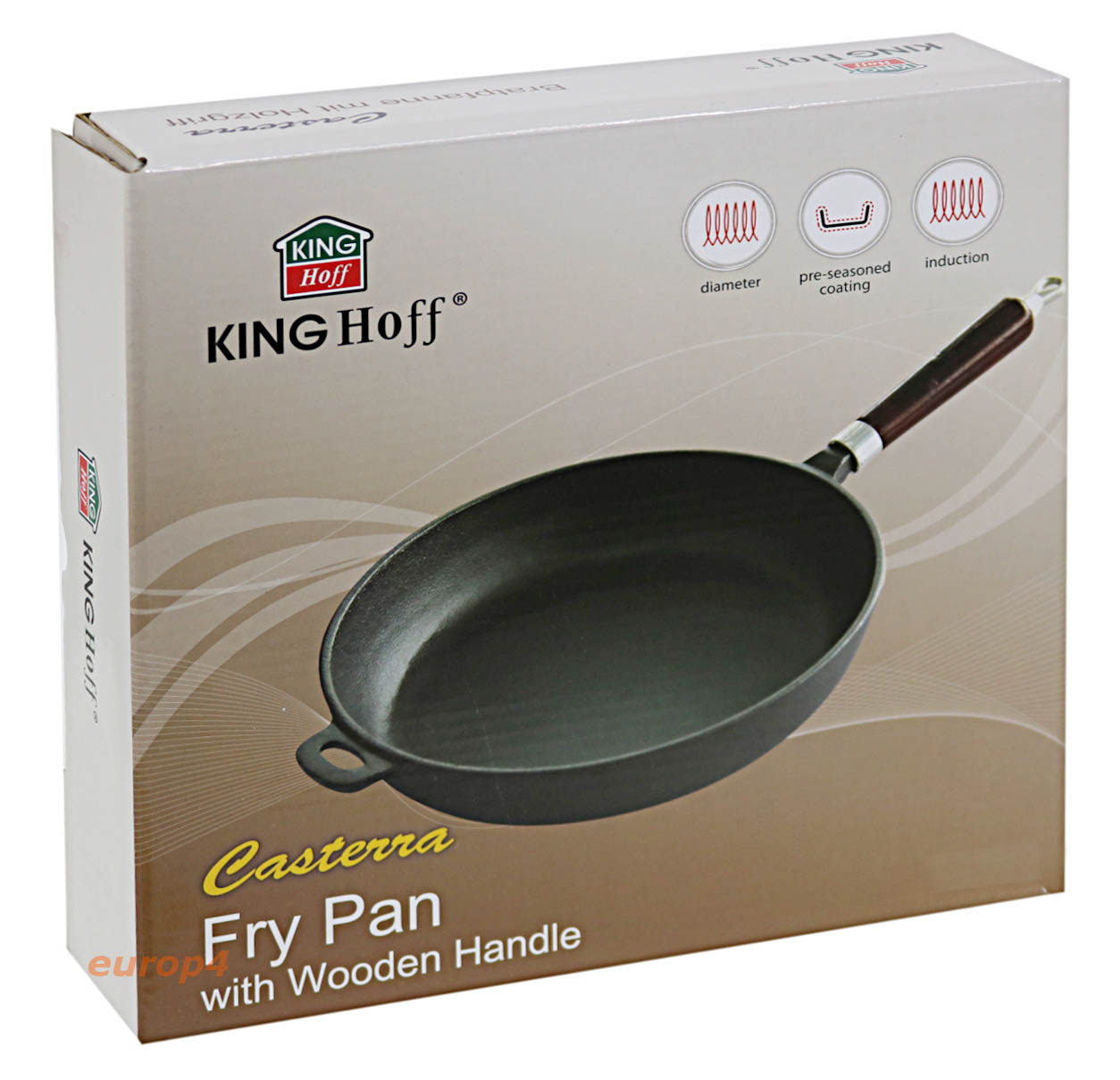 pudełko patelni żeliwnej KingHoff KH 1118