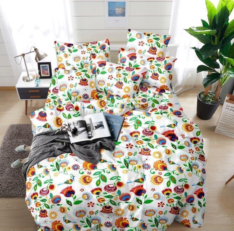 Pościel 160x200 bawełna satynowa Cotton World